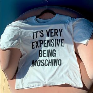 Oversized #Moschino T-Shirt